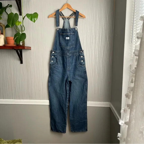 Levi's Women's Vintage Denim Jean Overalls Size Large - Picture 5 of 14